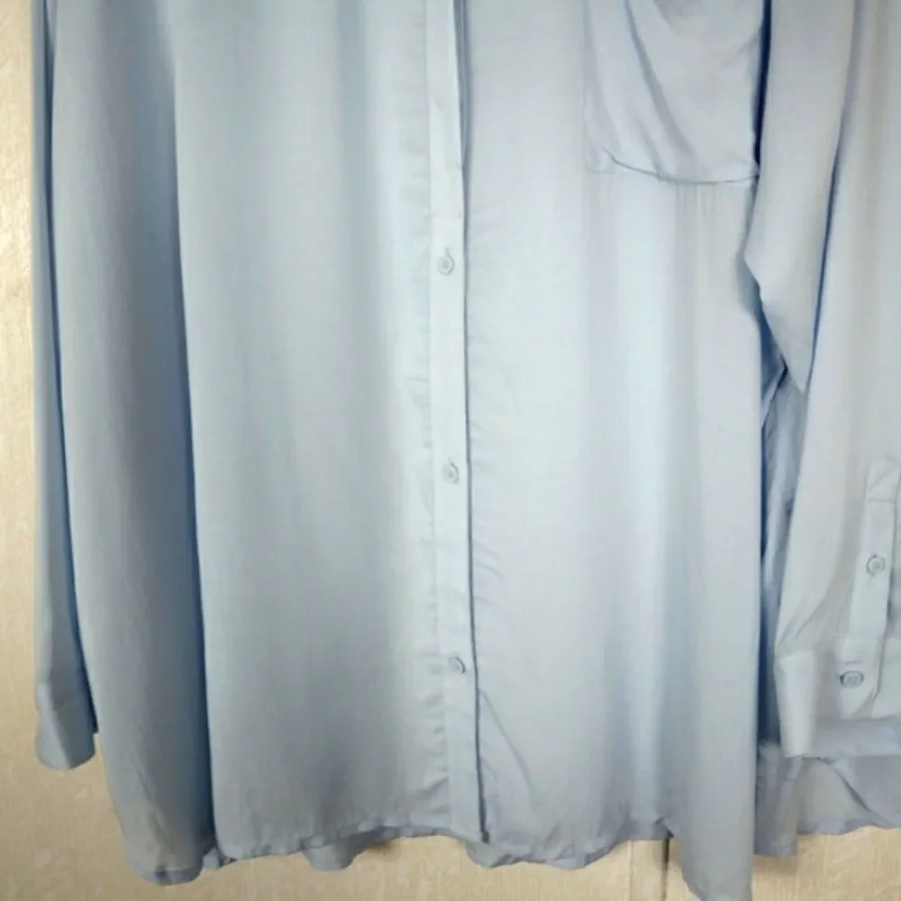 New Melrose and Market blue shirt size 3x - Picture 3 of 9